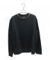 A.P.C.（アーペーセー）の古着「ネックロゴスウェット」｜ブラック