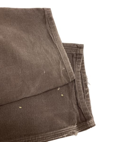 CarHartt（カーハート）CarHartt (カーハート) ダブルニーペインターパンツ ブラウン サイズ: 86cm (W34)の古着・服飾アイテム