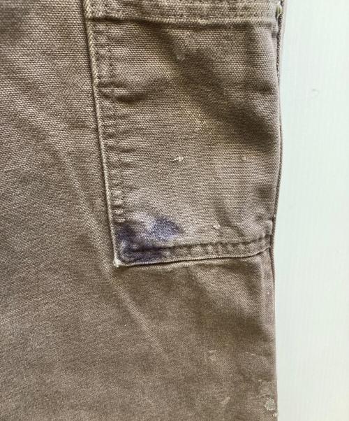 CarHartt（カーハート）CarHartt (カーハート) ダブルニーペインターパンツ ブラウン サイズ: 86cm (W34)の古着・服飾アイテム