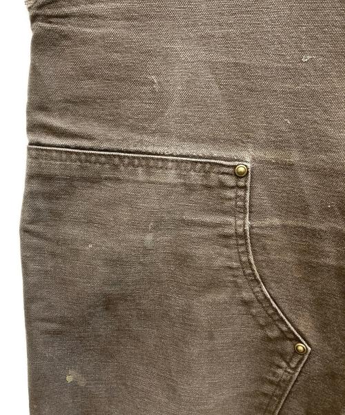 CarHartt（カーハート）CarHartt (カーハート) ダブルニーペインターパンツ ブラウン サイズ: 86cm (W34)の古着・服飾アイテム