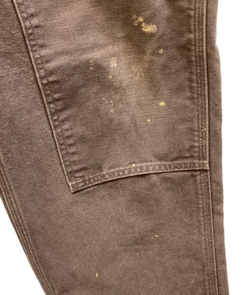 CarHartt（カーハート）CarHartt (カーハート) ダブルニーペインターパンツ ブラウン サイズ: 86cm (W34)の古着・服飾アイテム