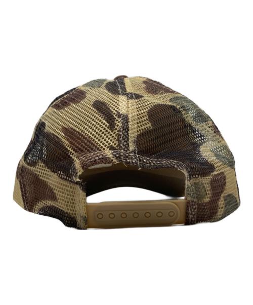 KAPITAL（キャピタル）KAPITAL (キャピタル) Denim Men Loves Cats Camo Truck Cap 'Brown / KP2202XH13' ベージュの古着・服飾アイテム