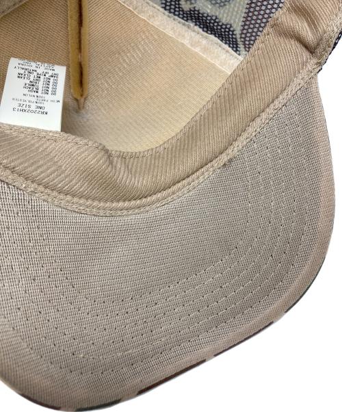 KAPITAL（キャピタル）KAPITAL (キャピタル) Denim Men Loves Cats Camo Truck Cap 'Brown / KP2202XH13' ベージュの古着・服飾アイテム