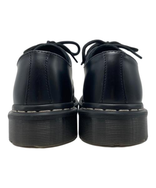 Dr.Martens（ドクターマーチン）Dr.Martens (ドクターマーチン) ホワイトステッチ3ホールドレスシューズ ブラック サイズ:UK3の古着・服飾アイテム