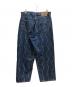 GAP (ギャップ) Harlem's Fashion Row 刺繍デニムバギーパンツ インディゴ サイズ:78.5cm (W31)：15000円