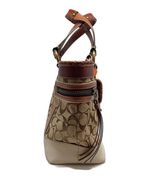 COACH（コーチ）COACH (コーチ) ハンドバッグ ブラウン サイズ:-の古着・服飾アイテム