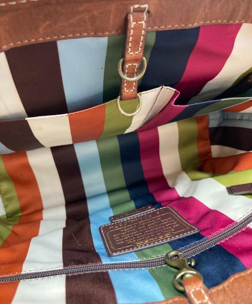 COACH（コーチ）COACH (コーチ) ハンドバッグ ブラウン サイズ:-の古着・服飾アイテム