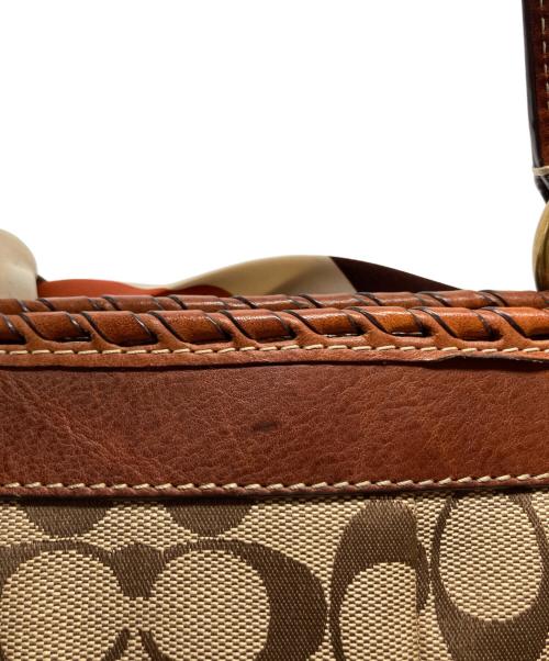 COACH（コーチ）COACH (コーチ) ハンドバッグ ブラウン サイズ:-の古着・服飾アイテム