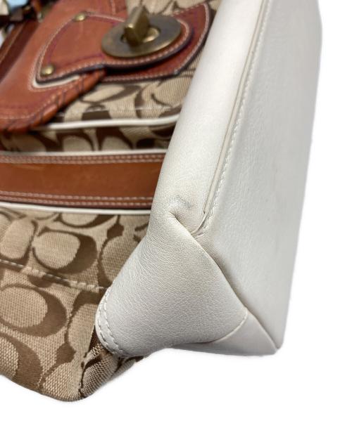 COACH（コーチ）COACH (コーチ) ハンドバッグ ブラウン サイズ:-の古着・服飾アイテム