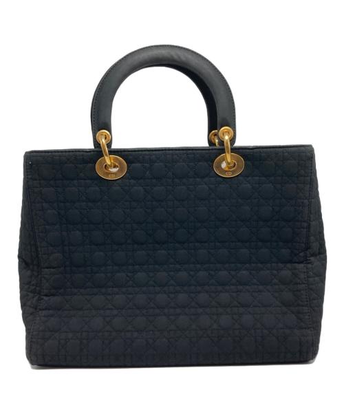 Christian Dior（クリスチャン ディオール）Christian Dior (クリスチャン ディオール) キルティングバッグ ブラックの古着・服飾アイテム