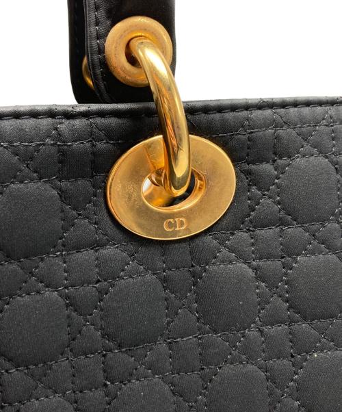 Christian Dior（クリスチャン ディオール）Christian Dior (クリスチャン ディオール) キルティングバッグ ブラックの古着・服飾アイテム