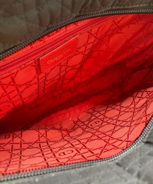 Christian Dior（クリスチャン ディオール）Christian Dior (クリスチャン ディオール) キルティングバッグ ブラックの古着・服飾アイテム