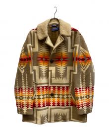 PENDLETON（ペンドルトン）の古着「クルミ釦ネイティブウールジャケット」｜ベージュ