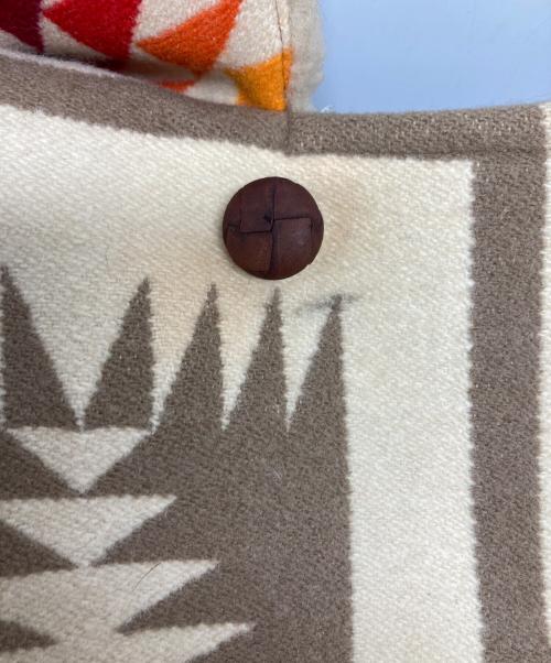PENDLETON（ペンドルトン）PENDLETON (ペンドルトン) クルミ釦ネイティブウールジャケット ベージュ サイズ:42の古着・服飾アイテム