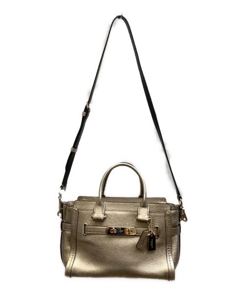 COACH（コーチ）COACH (コーチ) 2WAYショルダーバッグ/34816 ベージュの古着・服飾アイテム