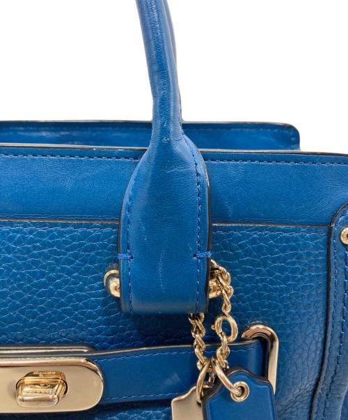 COACH（コーチ）COACH (コーチ) 2WAYショルダーバッグ/34816 ブルーの古着・服飾アイテム