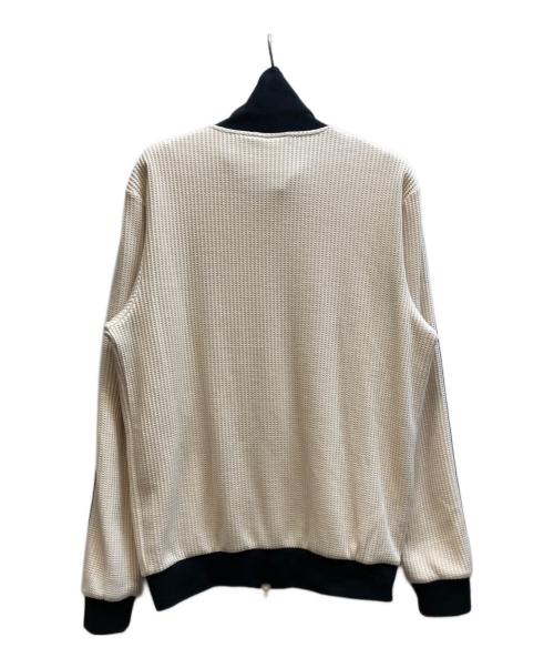 adidas（アディダス）adidas (アディダス) ワッフル クラシック トラックトップ/JW0109 ベージュ×ブラック サイズ:Lの古着・服飾アイテム
