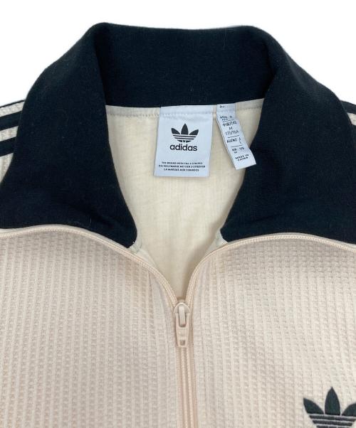 adidas（アディダス）adidas (アディダス) ワッフル クラシック トラックトップ/JW0109 ベージュ×ブラック サイズ:Lの古着・服飾アイテム