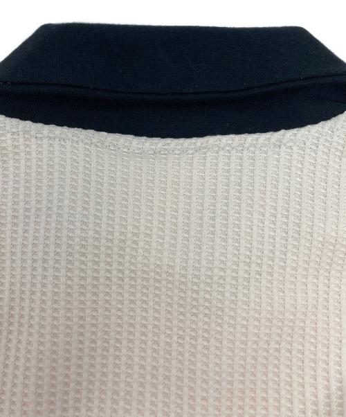 adidas（アディダス）adidas (アディダス) ワッフル クラシック トラックトップ/JW0109 ベージュ×ブラック サイズ:Lの古着・服飾アイテム