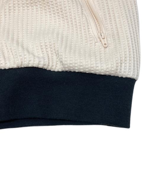 adidas（アディダス）adidas (アディダス) ワッフル クラシック トラックトップ/JW0109 ベージュ×ブラック サイズ:Lの古着・服飾アイテム
