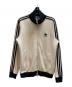 adidas（アディダス）の古着「ワッフル クラシック トラックトップ/JW0109」｜ベージュ×ブラック