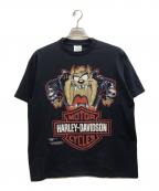 WILD OATSワイルド オーツ）の古着「シングルステッチプリントTシャツ」｜ブラック