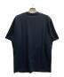 and wander (アンドワンダー) プリントTシャツ ブラック サイズ:L：5000円