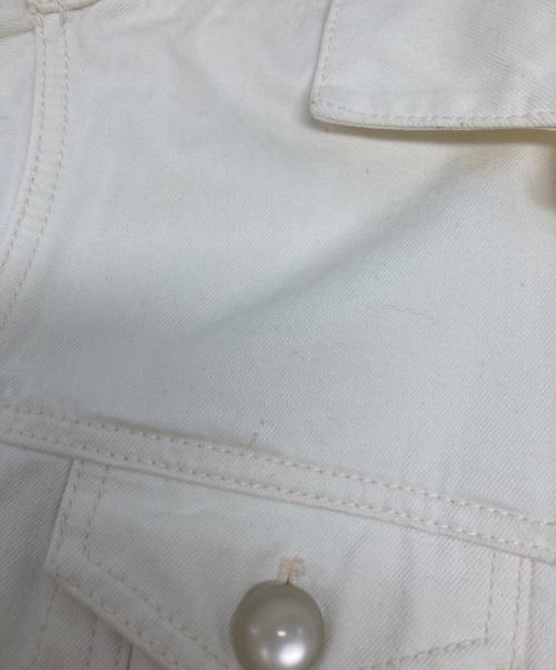 COACH（コーチ）COACH (コーチ) トラッカージャケット/72442 ホワイト サイズ:XSの古着・服飾アイテム
