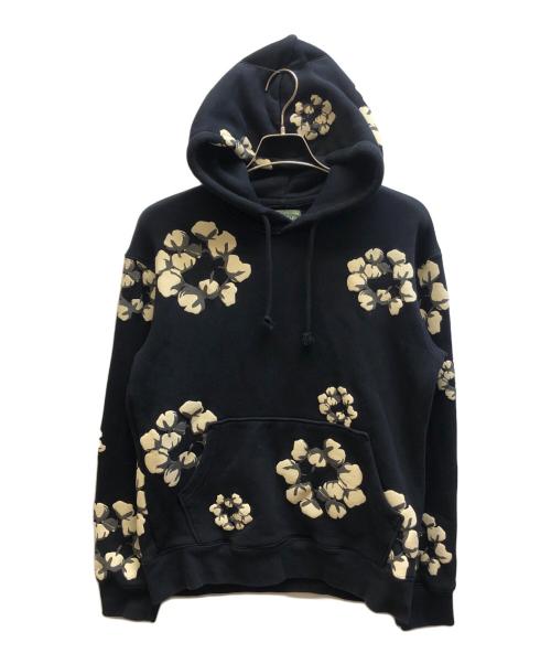 Denim Tears（デニムティアーズ）Denim Tears (デニムティアーズ) CPFM (カクタスプラント フリーマーケット) Wreah Hoodie ブラック サイズ:Sの古着・服飾アイテム