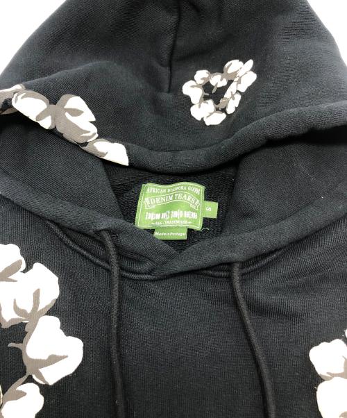 Denim Tears（デニムティアーズ）Denim Tears (デニムティアーズ) CPFM (カクタスプラント フリーマーケット) Wreah Hoodie ブラック サイズ:Sの古着・服飾アイテム