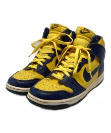 NIKE（ナイキ）の古着「ハイカットスニーカー / 630335」｜イエロー×ネイビー