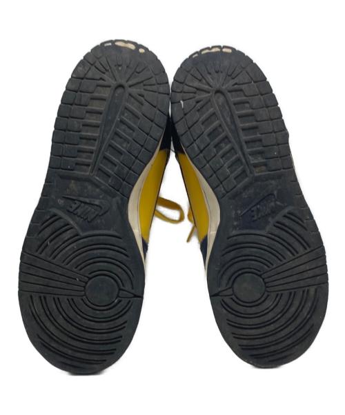 NIKE（ナイキ）NIKE (ナイキ) ハイカットスニーカー / 630335 イエロー×ネイビー サイズ:US8.5の古着・服飾アイテム
