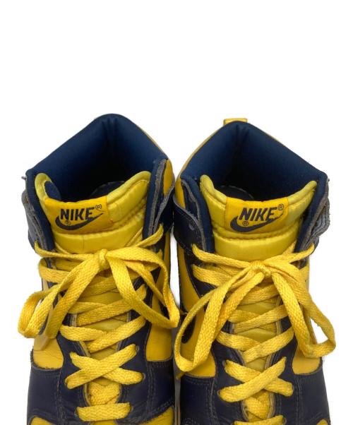 NIKE（ナイキ）NIKE (ナイキ) ハイカットスニーカー / 630335 イエロー×ネイビー サイズ:US8.5の古着・服飾アイテム