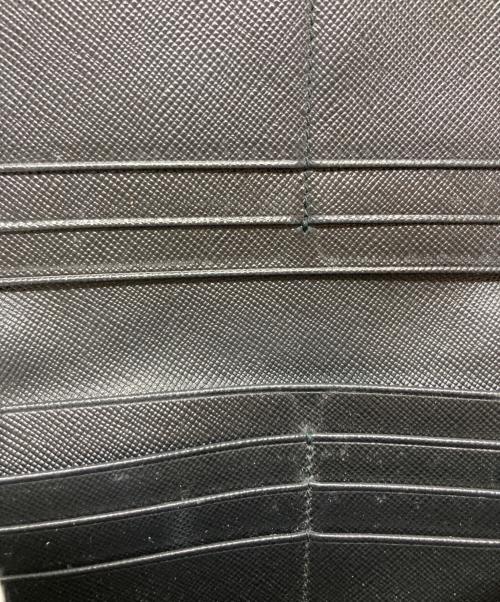 PRADA（プラダ）PRADA (プラダ) サフィアーノ長財布/1M1132 ブラック サイズ:-の古着・服飾アイテム