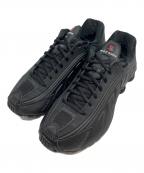 NIKEナイキ）の古着「SHOX R4 BLACK/BLACK-BLACK-MAX ORANGE/AR3565-004」｜ブラック