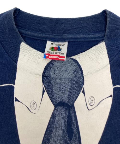 FRUIT OF THE LOOM（フルーツオブザルーム）FRUIT OF THE LOOM (フルーツオブザルーム) プリントTシャツ ネイビー サイズ:Mの古着・服飾アイテム