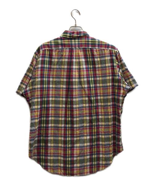 RALPH LAUREN（ラルフローレン）RALPH LAUREN (ラルフローレン) 半袖チェックシャツ マルチカラー サイズ:Lの古着・服飾アイテム