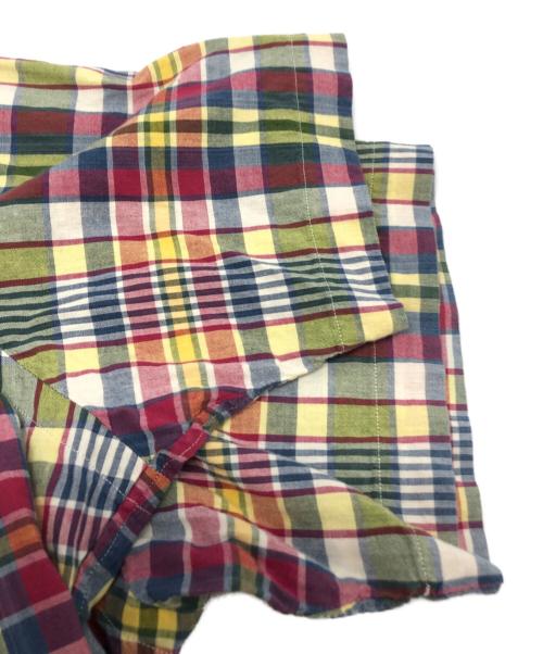 RALPH LAUREN（ラルフローレン）RALPH LAUREN (ラルフローレン) 半袖チェックシャツ マルチカラー サイズ:Lの古着・服飾アイテム