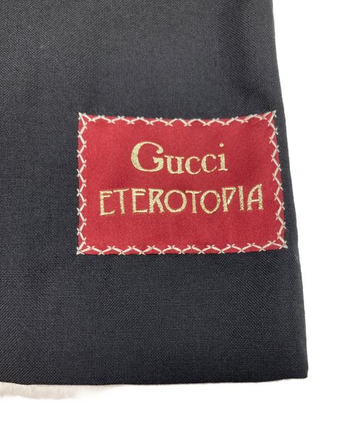 GUCCI（グッチ）GUCCI (グッチ) ETEROTOPIA FLARED TROUSERS/624952 Z6724 ブラック サイズ:38の古着・服飾アイテム