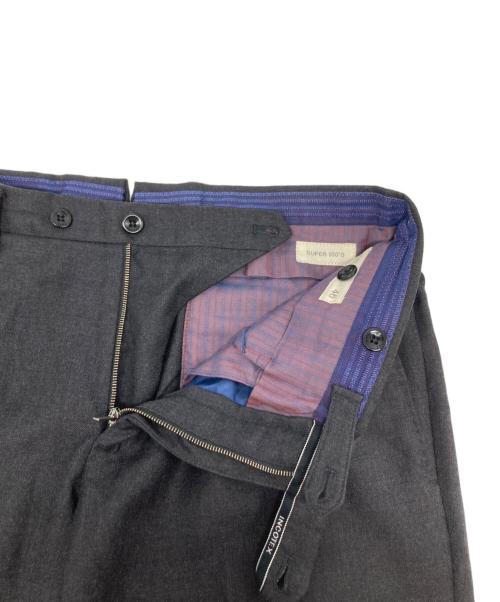 INCOTEX（インコテックス）INCOTEX (インコテックス) Super100's ウールスラックス/002X1 グレー サイズ:46の古着・服飾アイテム