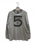 stussyステューシー）の古着「長袖カットソー」｜グレー