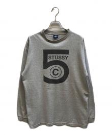 stussy（ステューシー）の古着「長袖カットソー」｜グレー