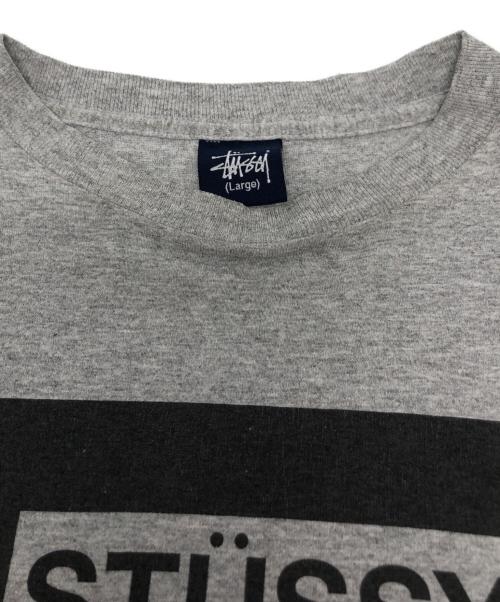 stussy（ステューシー）stussy (ステューシー) 長袖カットソー グレー サイズ:Lの古着・服飾アイテム
