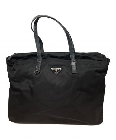中古・古着通販】PRADA (プラダ) ナイロントートバッグ ブラック