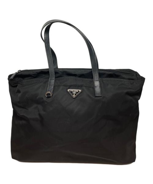 PRADA（プラダ）PRADA (プラダ) ナイロントートバッグ ブラック サイズ:-の古着・服飾アイテム