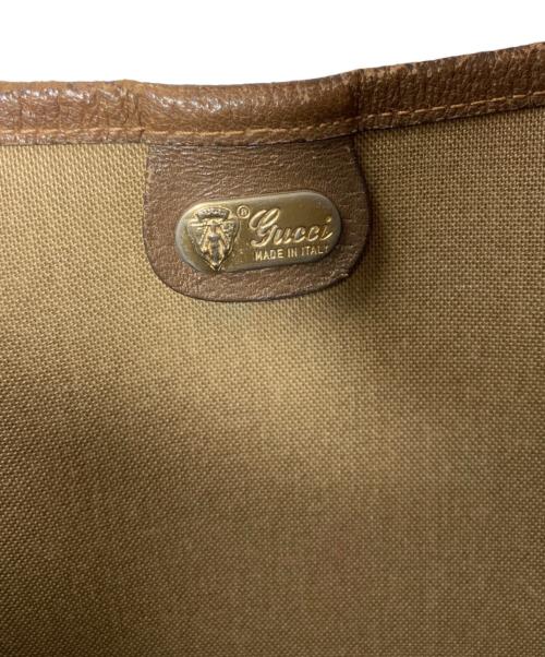 GUCCI（グッチ）GUCCI (グッチ) GGトートバッグ ブラウン サイズ:-の古着・服飾アイテム