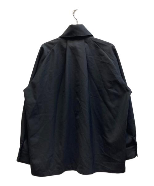 RIM.ARK（リムアーク）RIM.ARK (リムアーク) High collar classic blouse/460JSL30-0401 ブラック サイズ:Fの古着・服飾アイテム