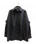 RIM.ARK（リムアーク）の古着「High collar classic blouse/460JSL30-0401」｜ブラック