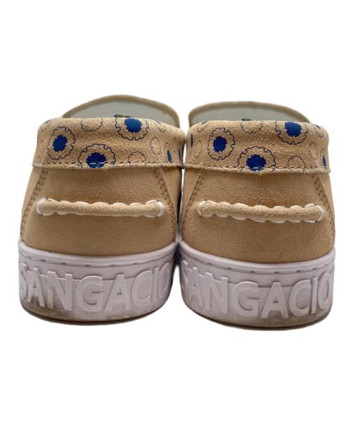 Sangacio（サンガッチョ）Sangacio (サンガッチョ) 廣松 (ヒロミツ) ローファー アイボリー サイズ:US7.5の古着・服飾アイテム