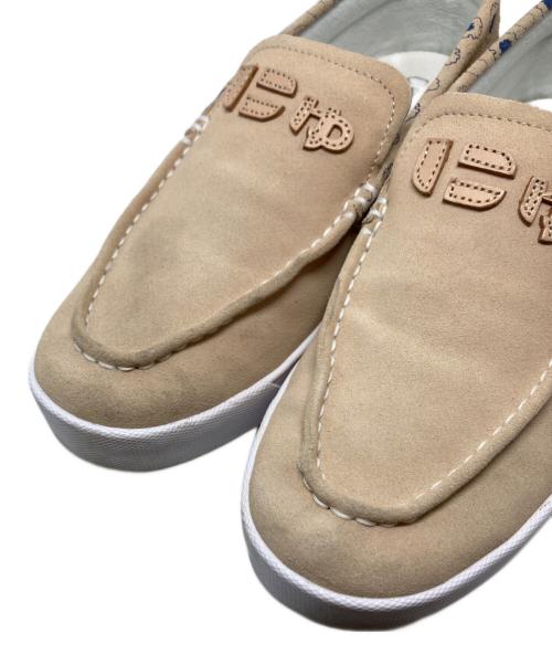 Sangacio（サンガッチョ）Sangacio (サンガッチョ) 廣松 (ヒロミツ) ローファー アイボリー サイズ:US7.5の古着・服飾アイテム